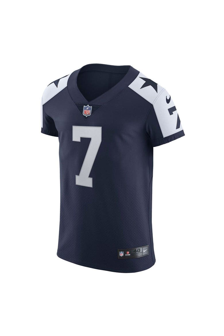 Men's Nike Trevon Diggs Navy Dallas Cowboys Alternate Vapor Elite Jersey, Alternate, color, Navy