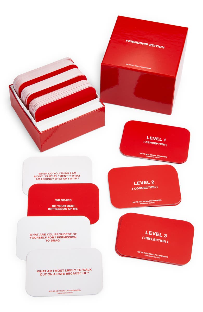 WE'RE NOT REALLY STRANGERS Friendship Edition Card Game, Main, color,