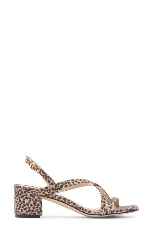 Stuart Weitzman Oasis 50 Block Heel Sandal In Classic