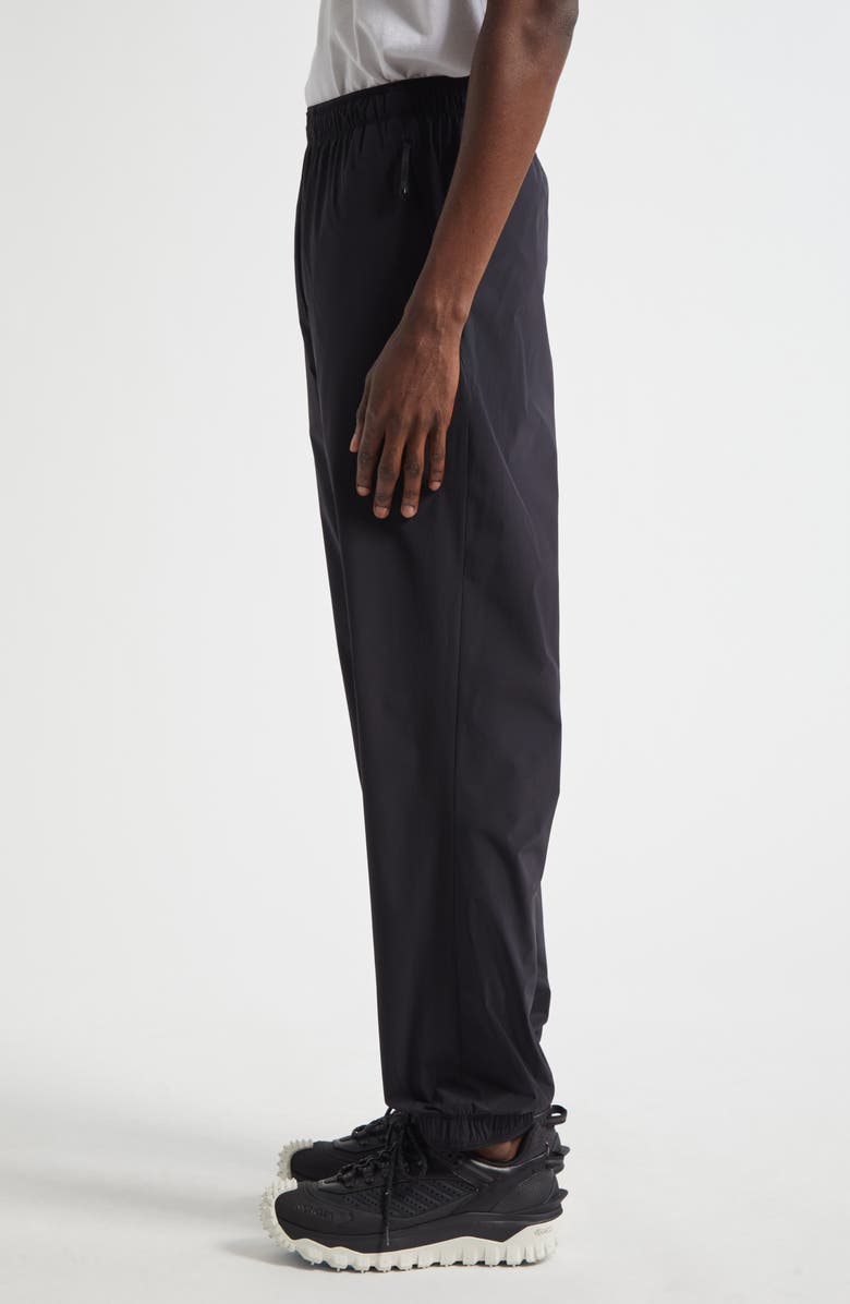 Moncler Cockerel Patch Joggers, Alternate, color, Black