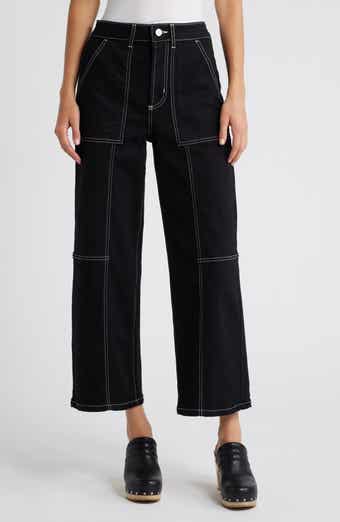 Rails Getty High Waist Crop Utility Jeans