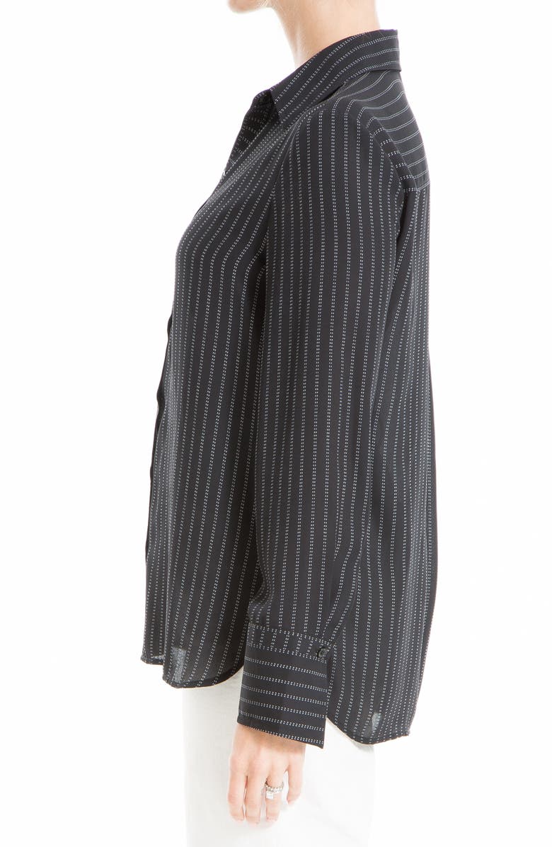 MAX STUDIO Printed Long Sleeve Button-Up Shirt, Alternate, color, Bkivodss