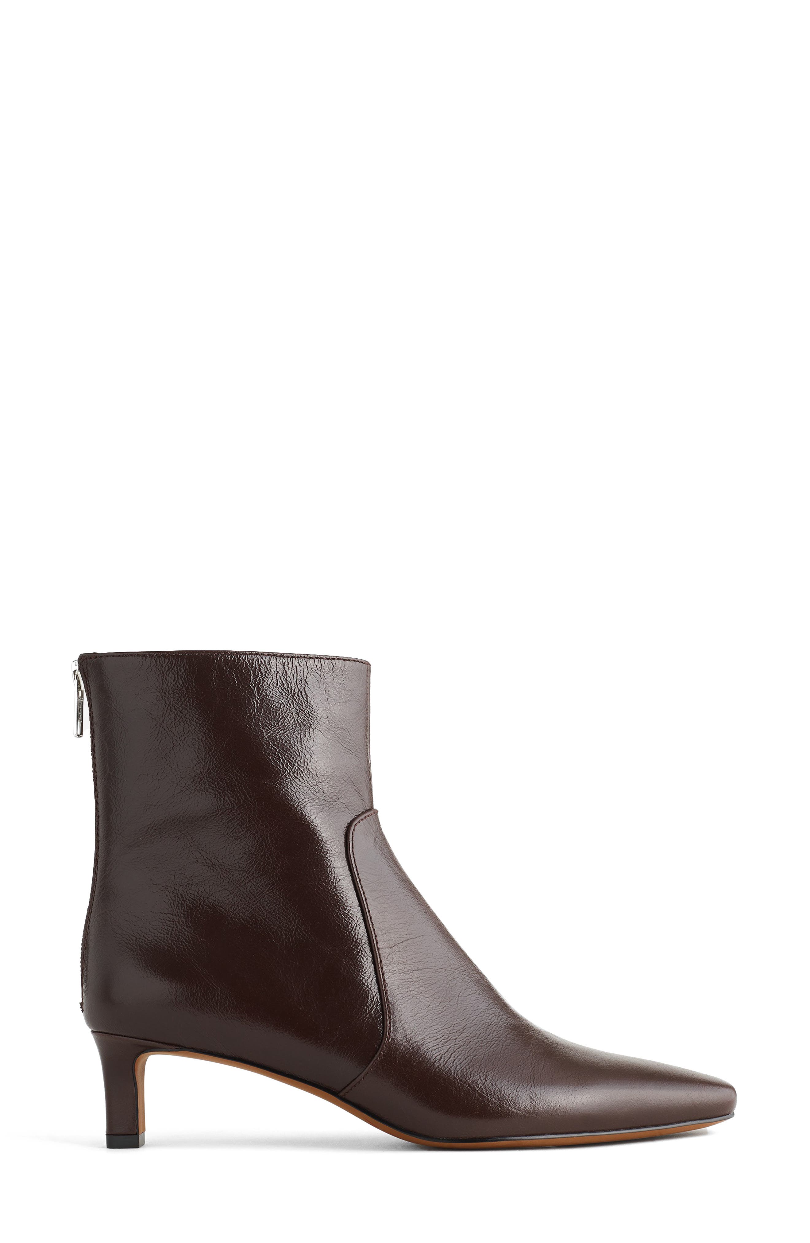 Madewell The Dimes Kitten Heel Boot, Main, color, Turkish Coffee