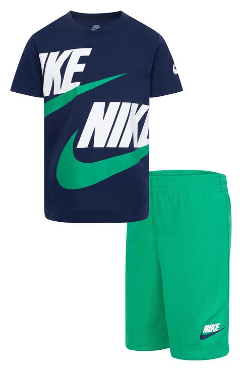 Kids' Futura Performance Graphic T-Shirt & Shorts Set (Little Kid)