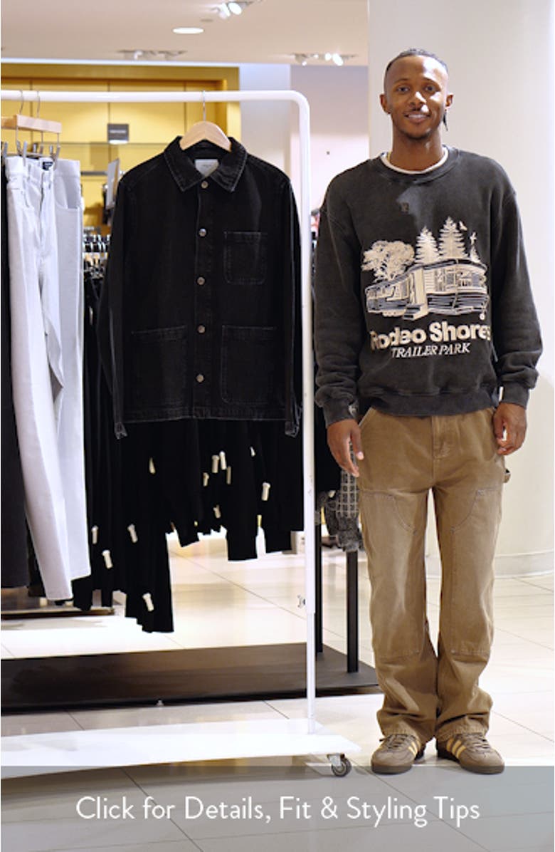 Gove Cotton Denim Chore Coat, sales video thumbnail