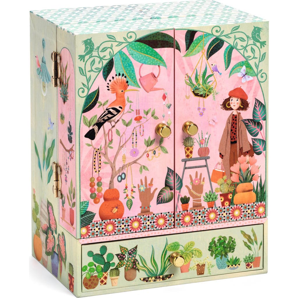 Djeco Secret Garden Musical Treasure Box in Multi  product