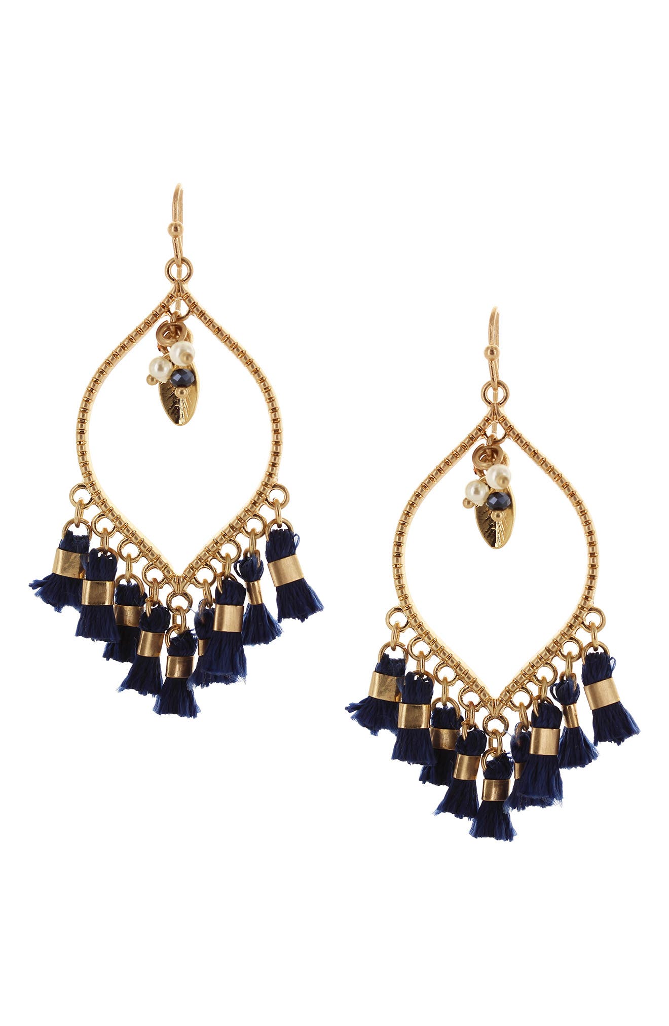 Mariah Tassel Drop Earrings