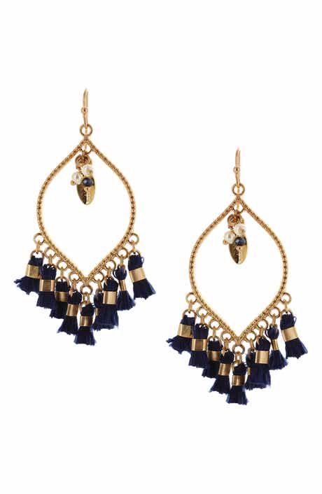 Mariah Tassel Drop Earrings