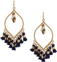 OLIVIA WELLES Mariah Tassel Drop Earrings