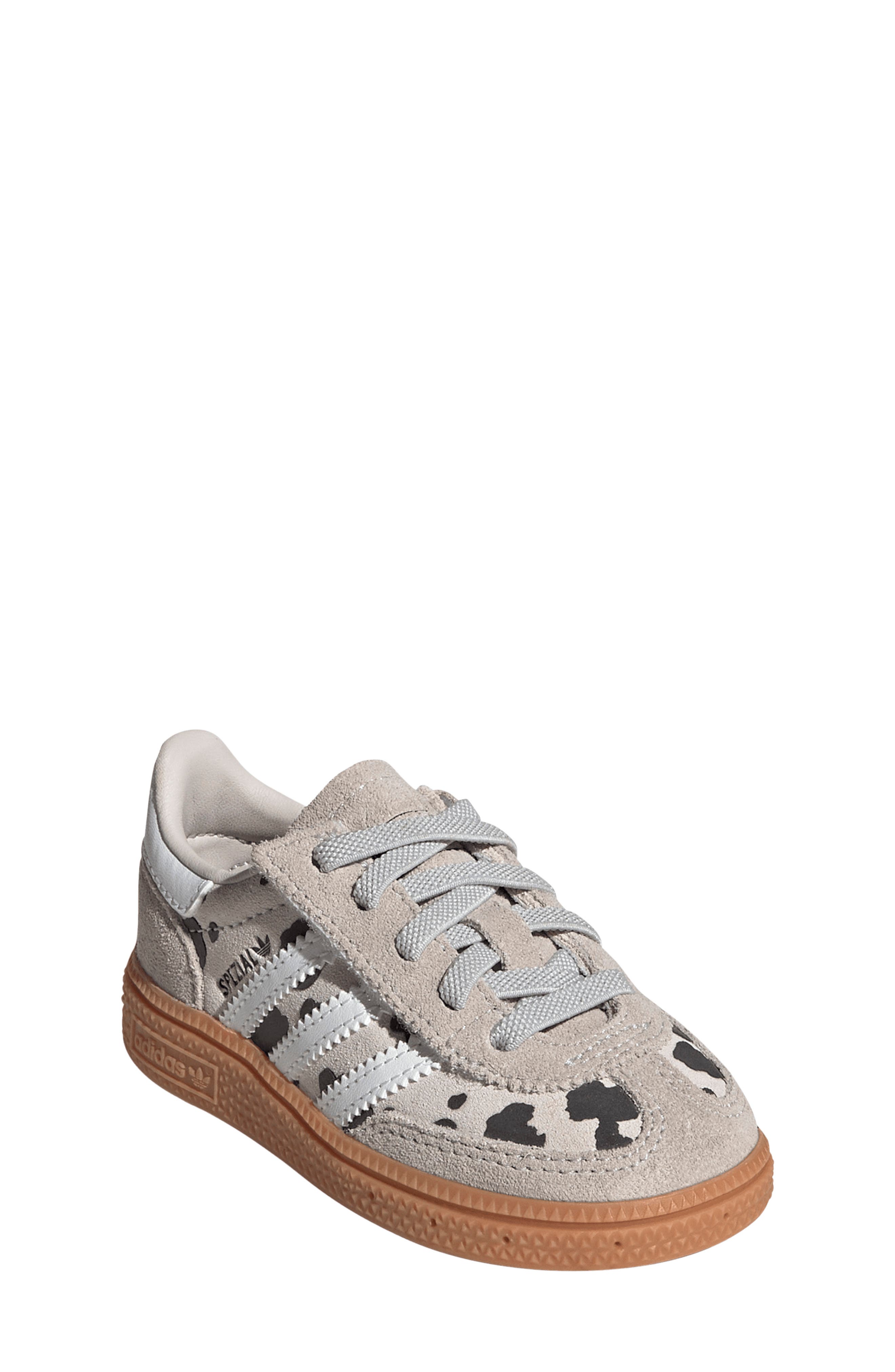 Kids' Handball Spezial Sneaker, Alternate, color, GREY ONE/ PULSE MINT/ WHITE
