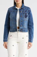 Desigual Mickey Mouse Denim Trucker Jacket