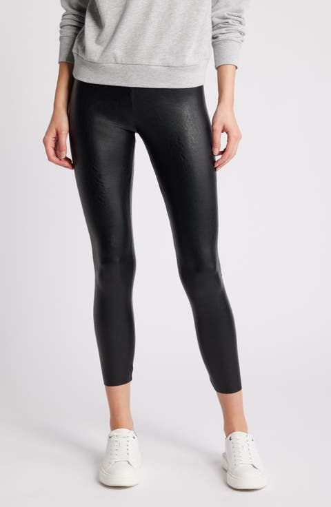 7/8 Faux Leather Leggings