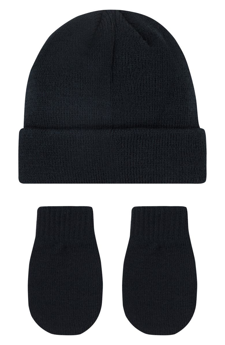 Nike Futura Beanie & Gloves Set, Alternate, color, Black