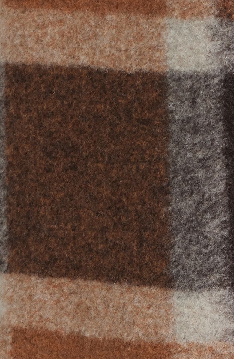 Bernardo Plaid Vest, Alternate, color, Brown / Beige