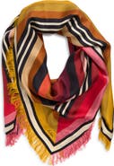 Echo Half and Half Silk Scarf