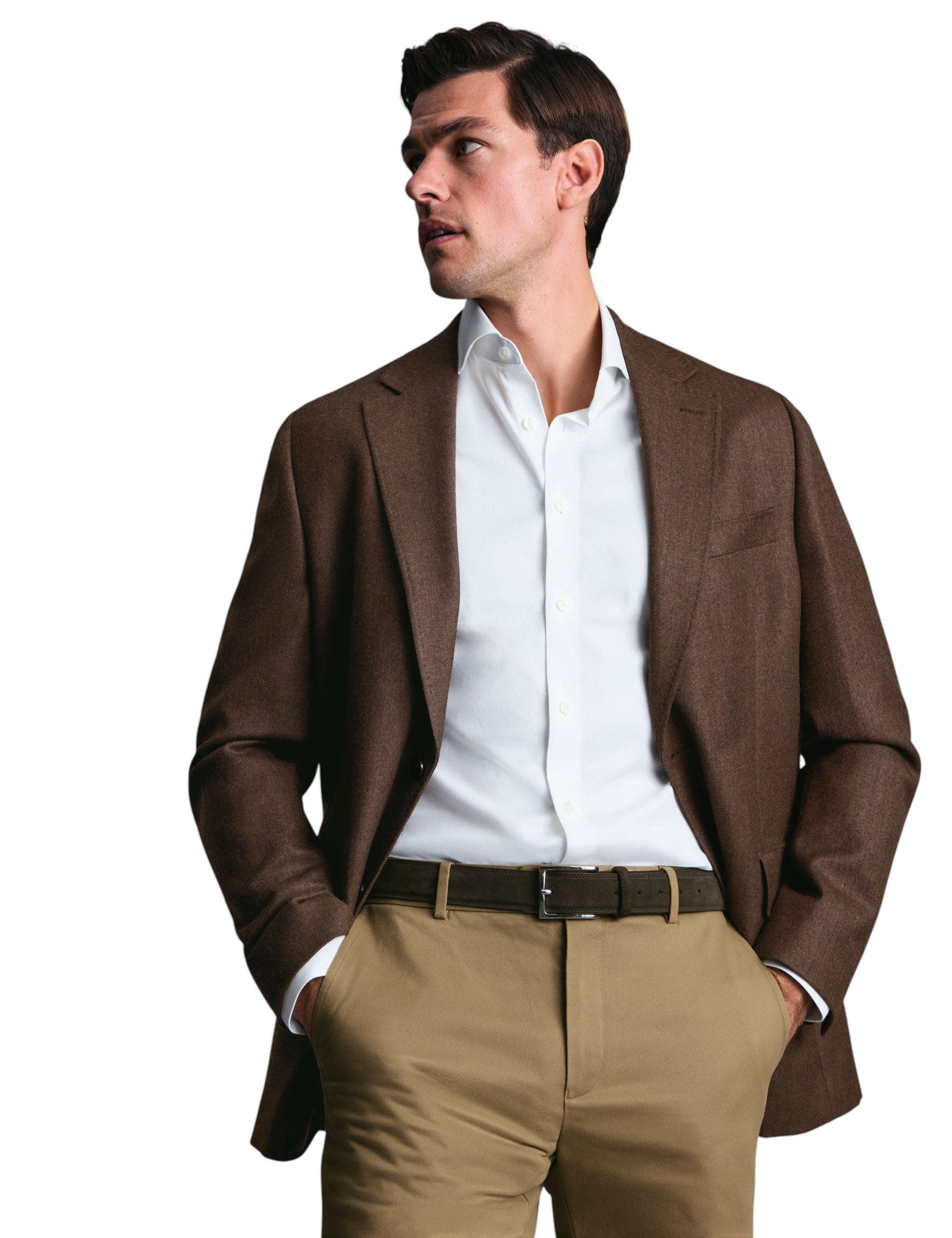 Wool Texture Twill Jacket - image 3