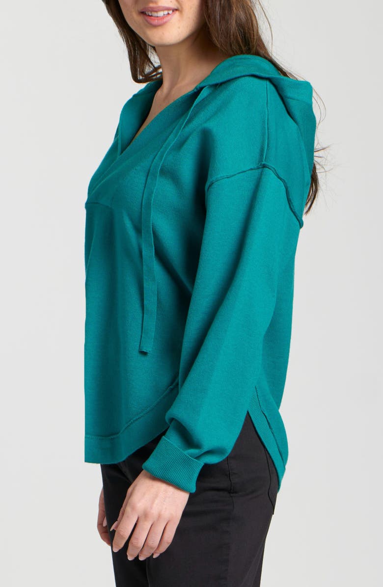 APNY Relaxed Fit Hoodie, Alternate, color, Teal