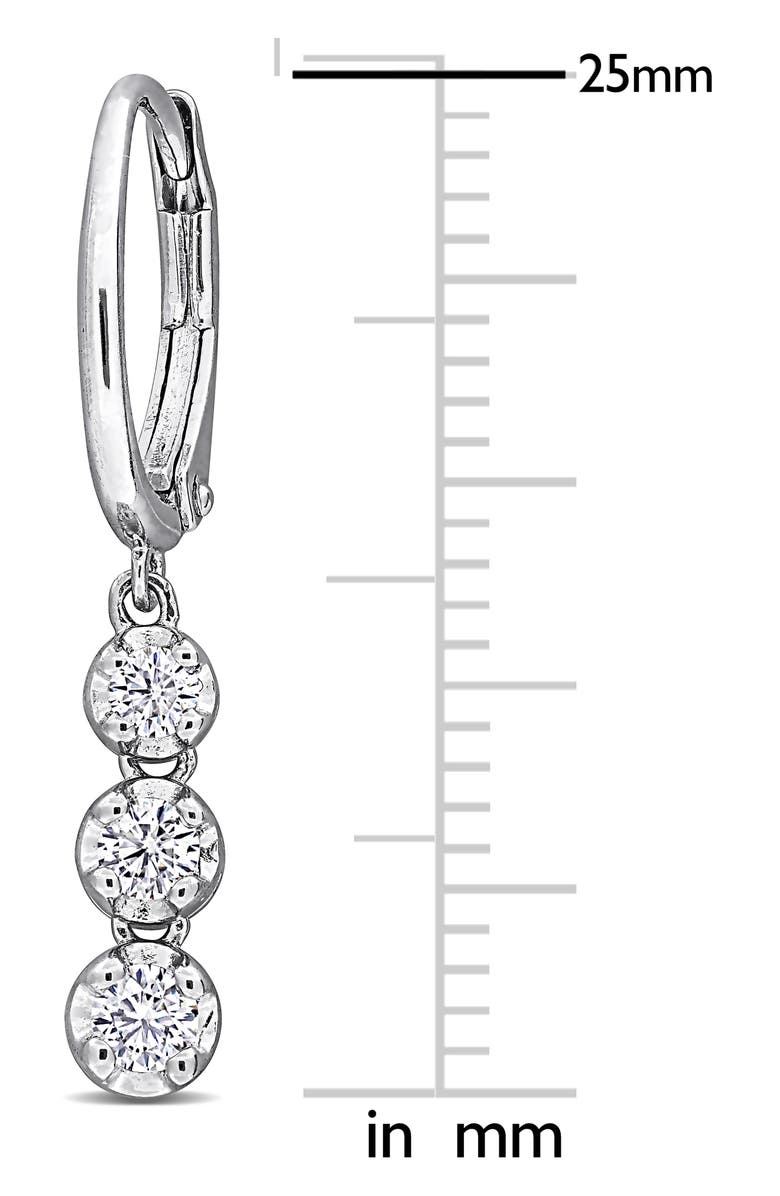 Created Forever Lab Grown Diamond Drop Earrings - 0.48ct., Alternate, color,