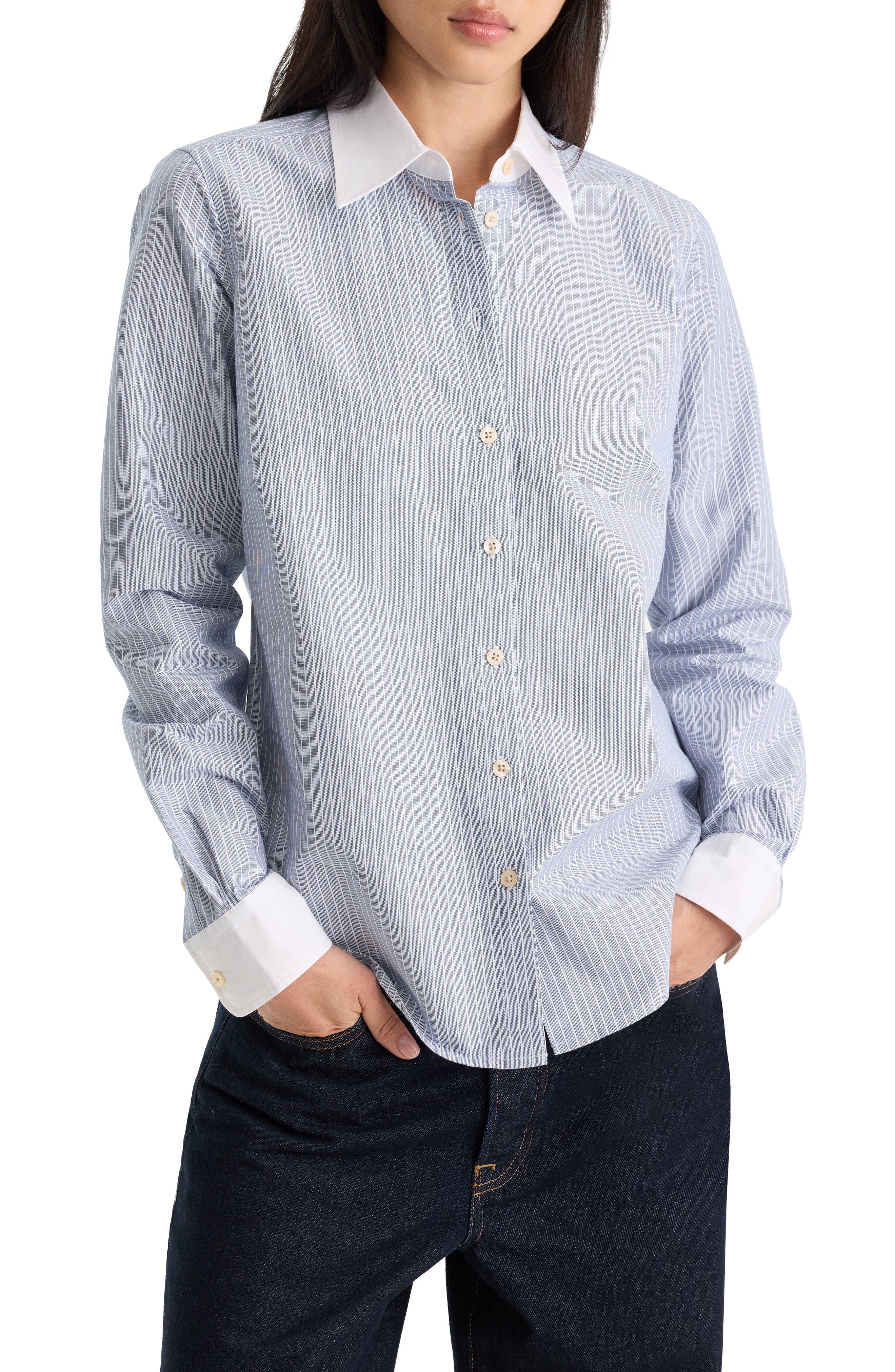 selected SLATE BLUE STRIPE