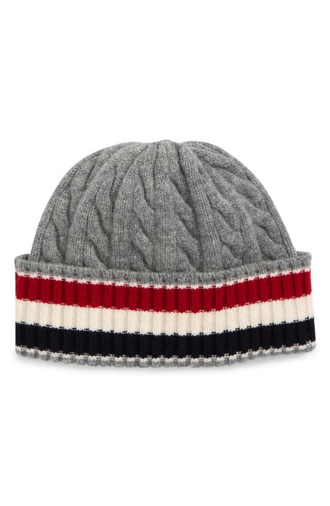 Cable & Rib Virgin Wool Beanie