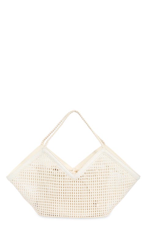 Marcie Woven Tote