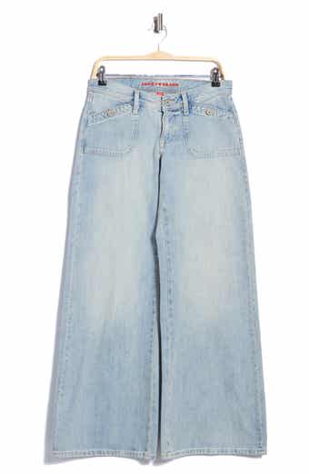 Super Low Rise Ultra Wide Leg Jeans