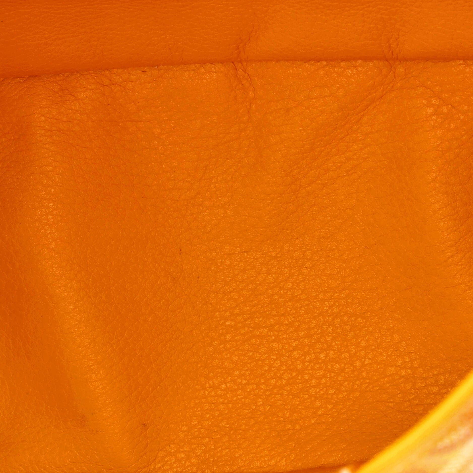 Pre-Owned Goyard Anjou Reversible Tote Coated Canvas Mini, Alternate, color, Yellow