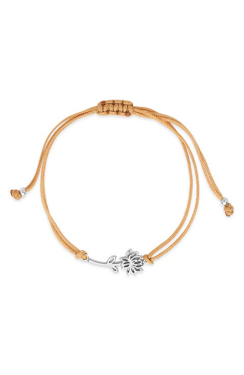 Birth Flower Bracelet