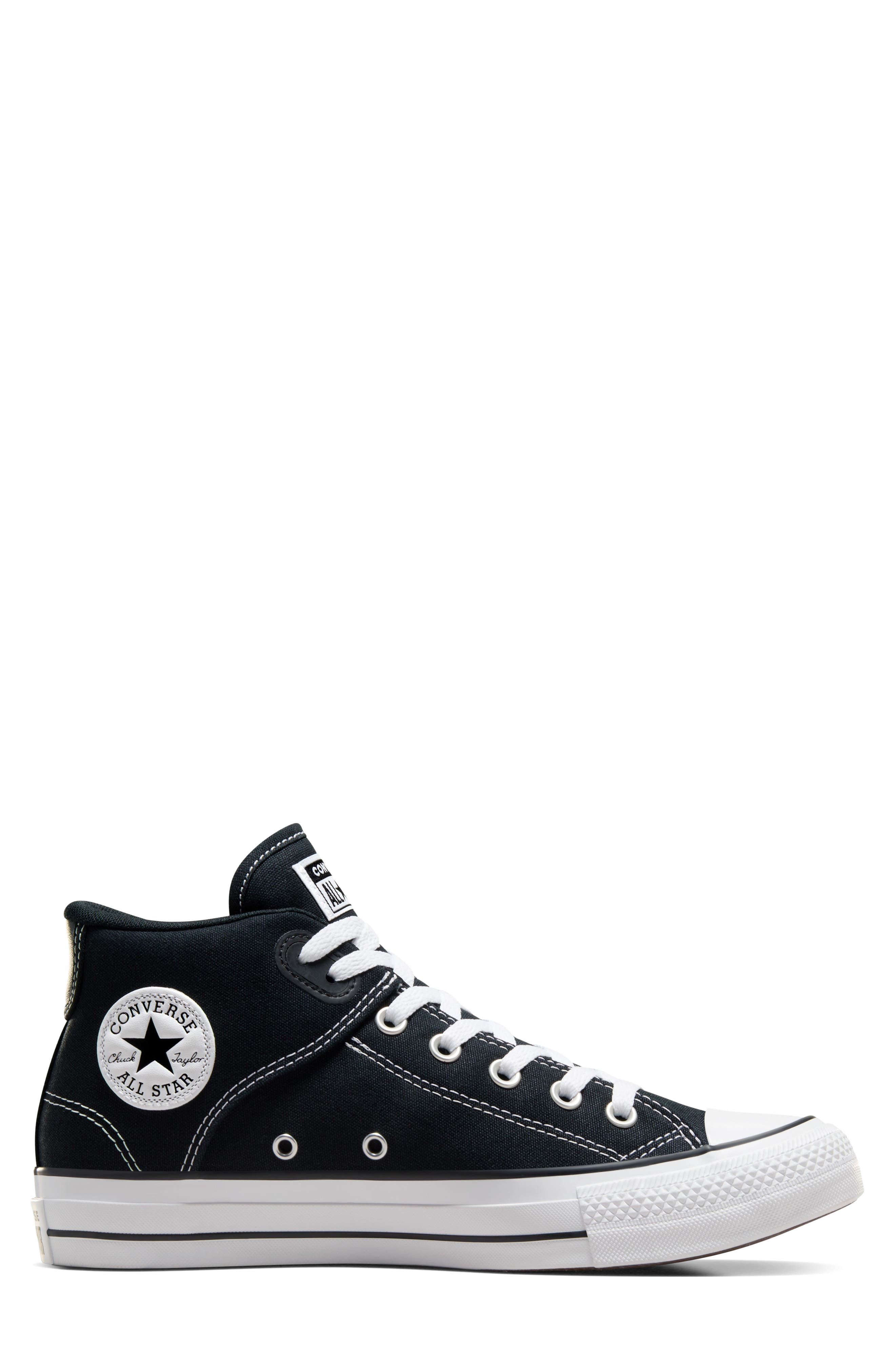 Converse Gender Inclusive Chuck Taylor<sup>®</sup> All Star<sup>®</sup> Tremont Street High Top Sneaker, Alternate, color, Black/ White/ Black