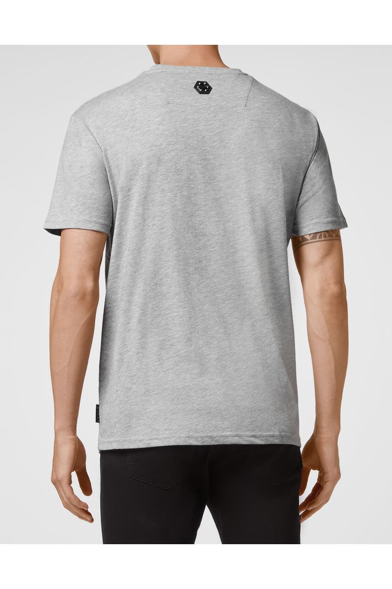 T-Shirt V-Neck Men, Alternate, color, grey
