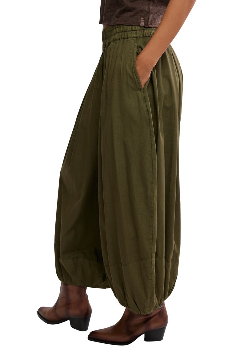 Moonflower Balloon Pants, Alternate, color, SAGE