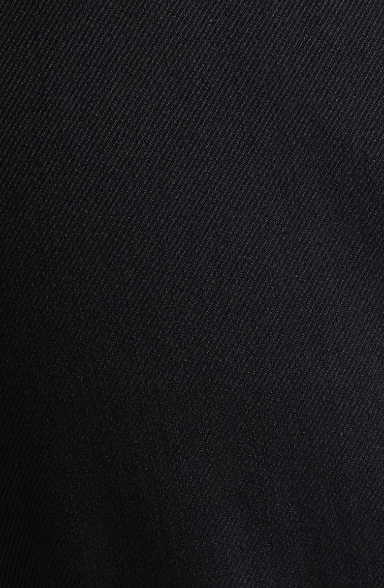 Dolce&Gabbana Wool Blend Gabardine Ankle Trousers, Alternate, color, Nero