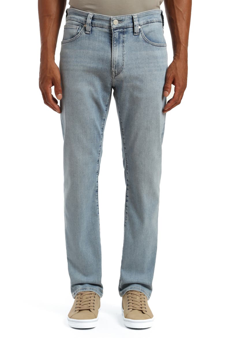 Courage Straight Leg Jeans, Main, color, BLEACHED URBAN