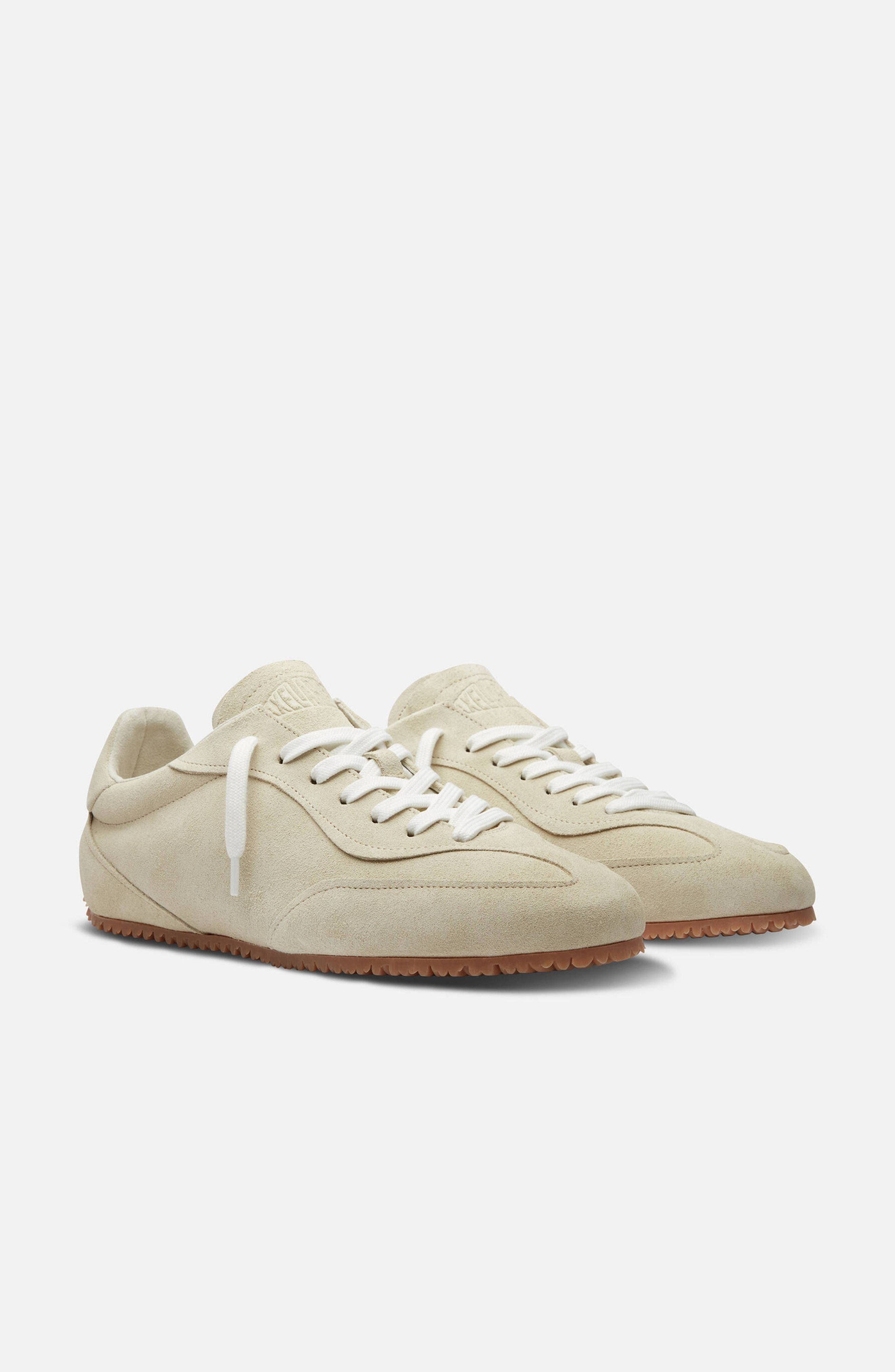 Axel Arigato Daze Suede Runner - Men's, Alternate, color, Beige/Gum