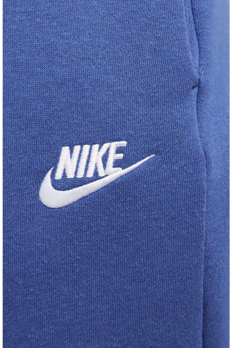 Sportswear Club Fleece Joggers, Alternate, color, HYPER ROYAL/ HEATHER/ WHITE