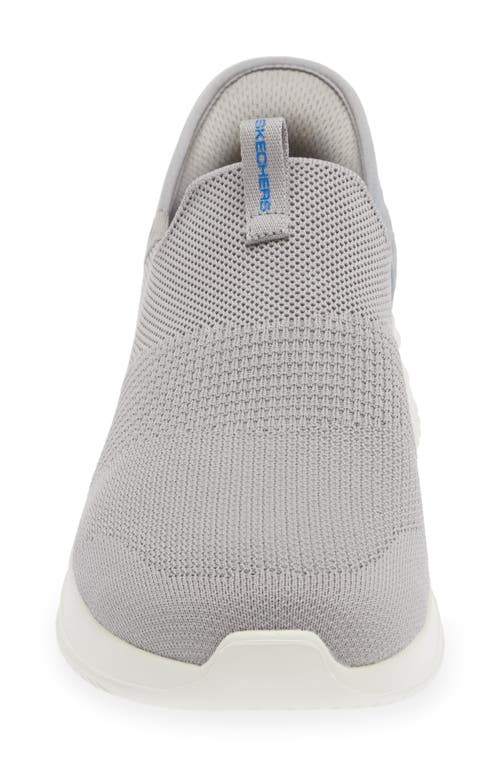 Skechers Ultra Flex 3.0 Smooth Step Slip-on Sneaker In Gray
