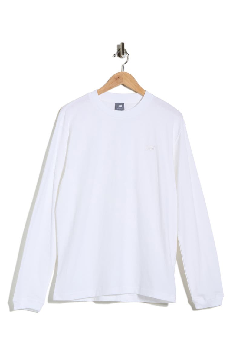 Athletics Long Sleeve T-Shirt, Alternate, color, WHITE