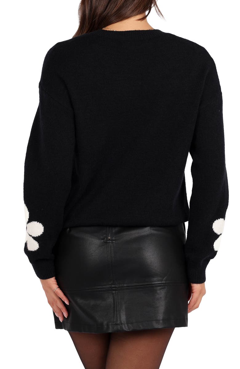 Petal & Pup Charlie Floral Crewneck Sweater, Alternate, color,