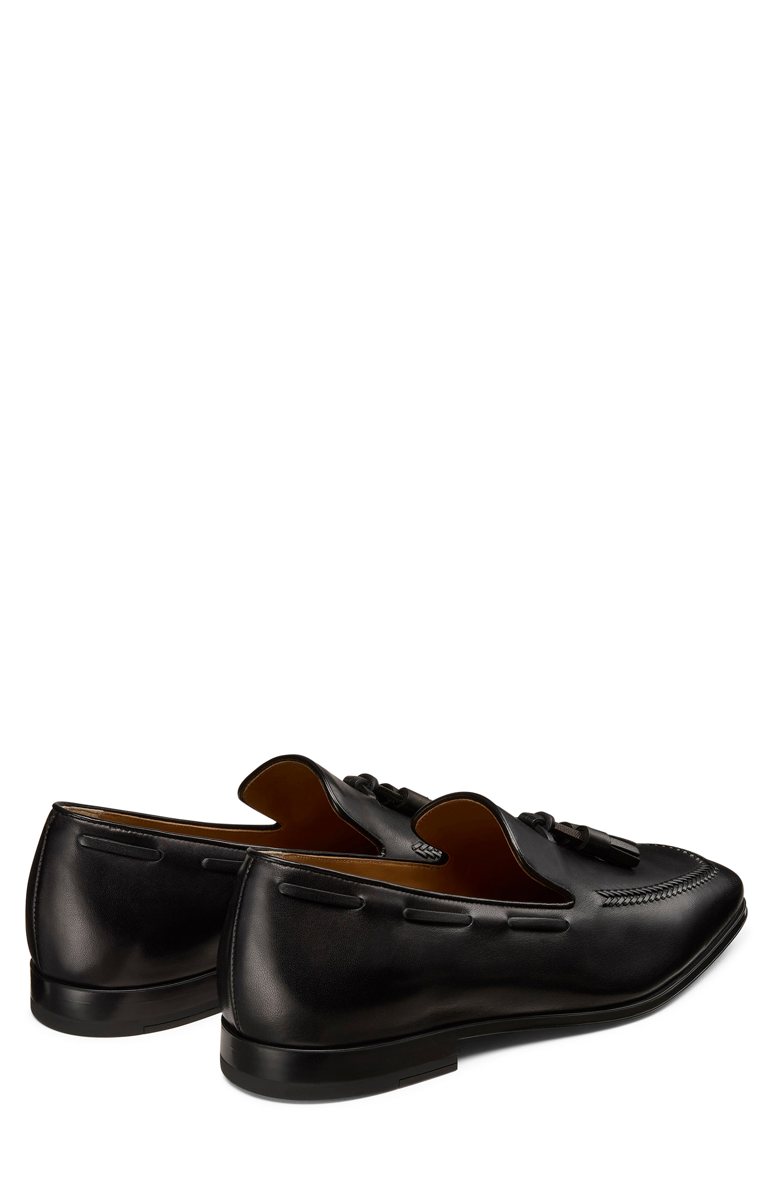 Stuart Weitzman Damon Loafer, Alternate, color, Black