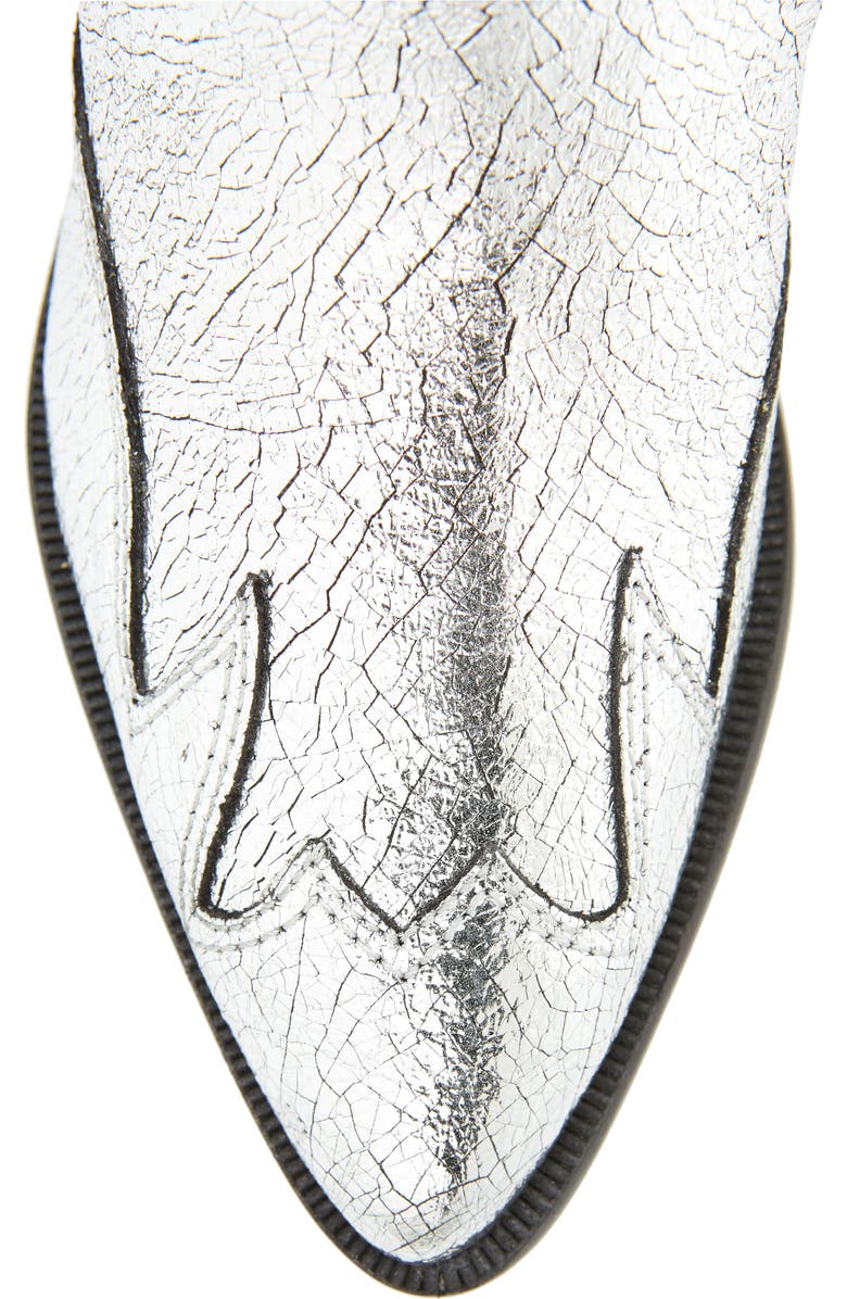 Schutz Cicera West Metallic Boot, Alternate, color,