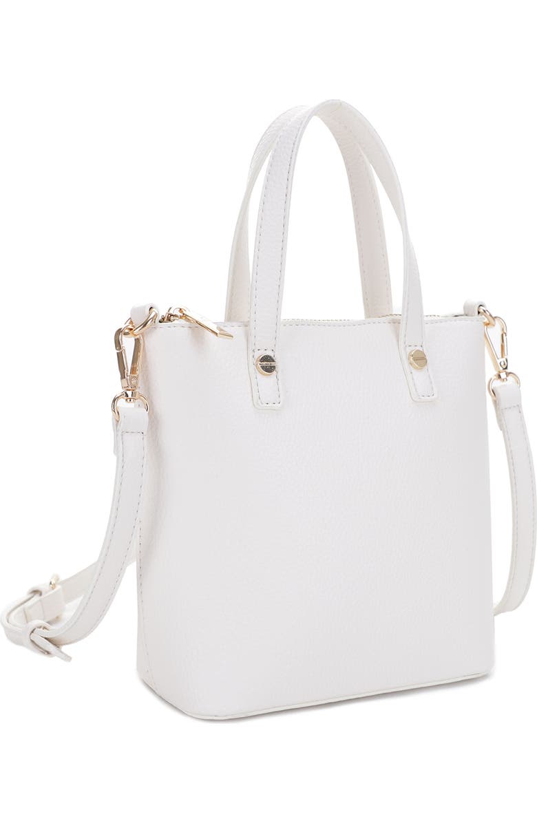 Mali + Lili Mini Mia Vegan Leather Crossbody Tote, Alternate, color,