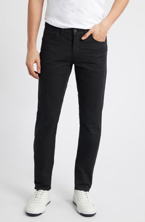 Brax Chuck Modern Fit Marathon Cotton Stretch Twill Pants in Black 