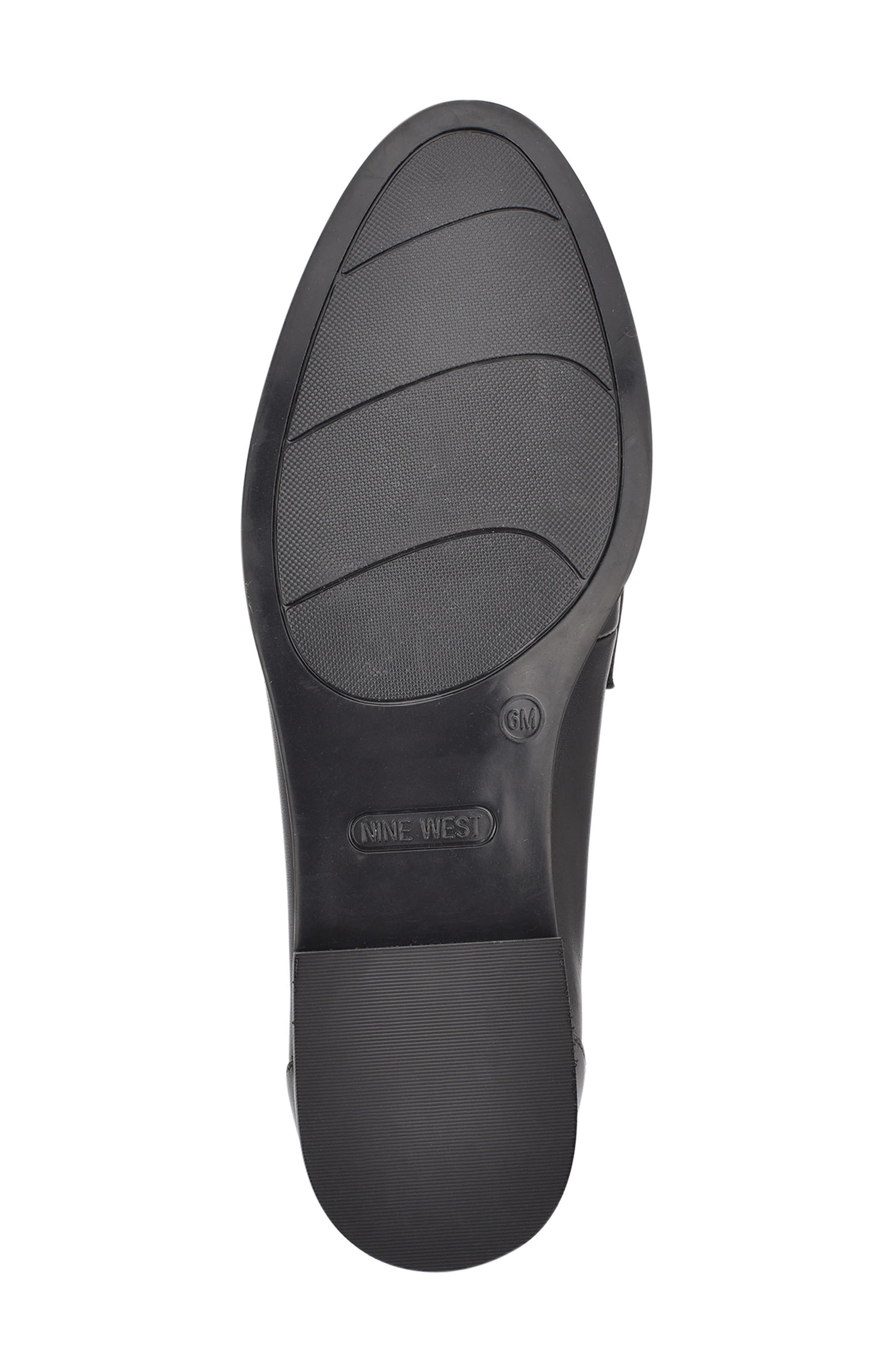 Owlia Loafer, Alternate, color, BLACK LEATHER