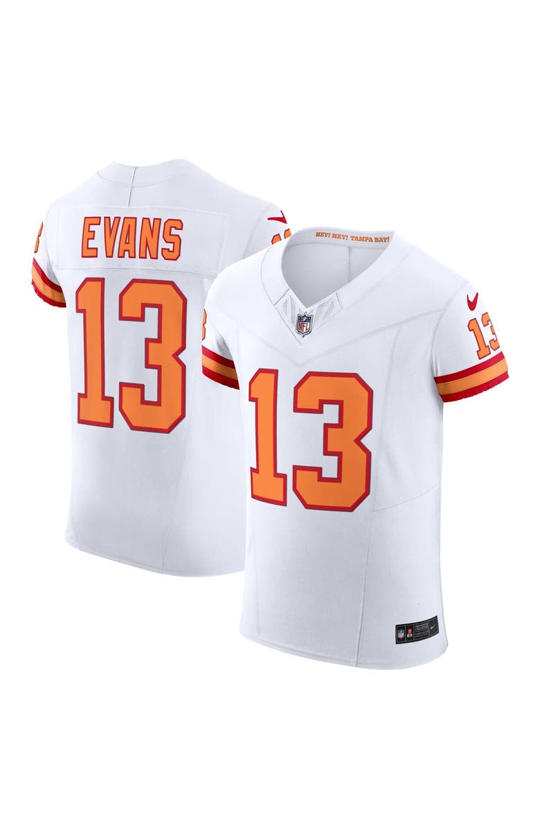 Nike Men
s Nike Mike Evans White Tampa Bay Buccaneers  The 
76 Jersey Vapor F.U.S.E. Elite Jersey, Main, color, White