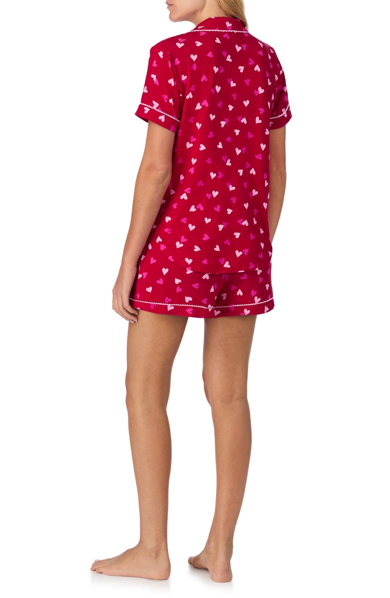 Kate Spade New York print short pajamas, Alternate, color, Red Multi
