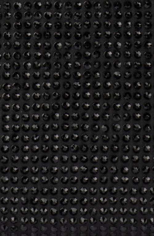 Olga Berg Rita Hotfix Top Handle Bag In Black