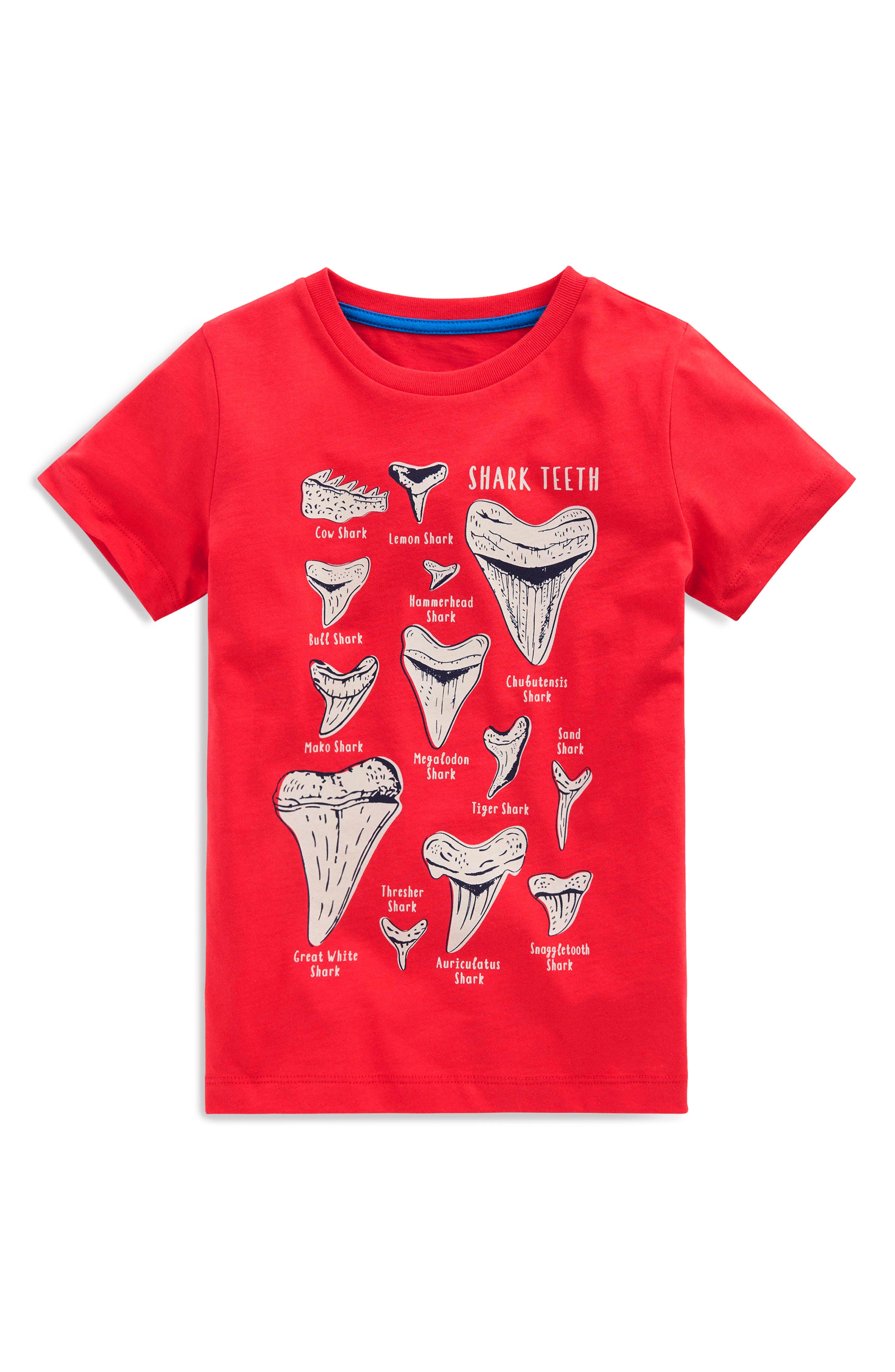 selected HOT CORAL SHARKS TEETH