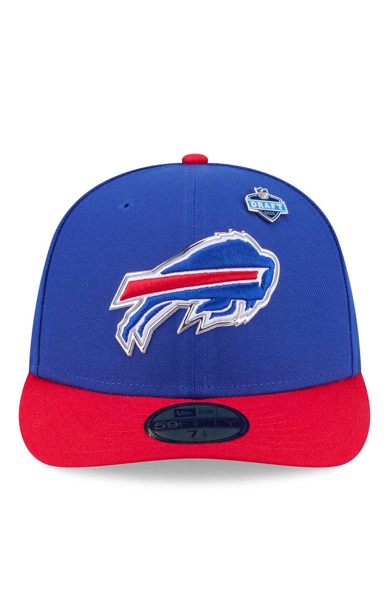 New Era Men's New Era Royal/Red Buffalo Bills 2026 NFL Draft Pre-Curved 59FIFTY Fitted Hat, Alternate, color, Royal