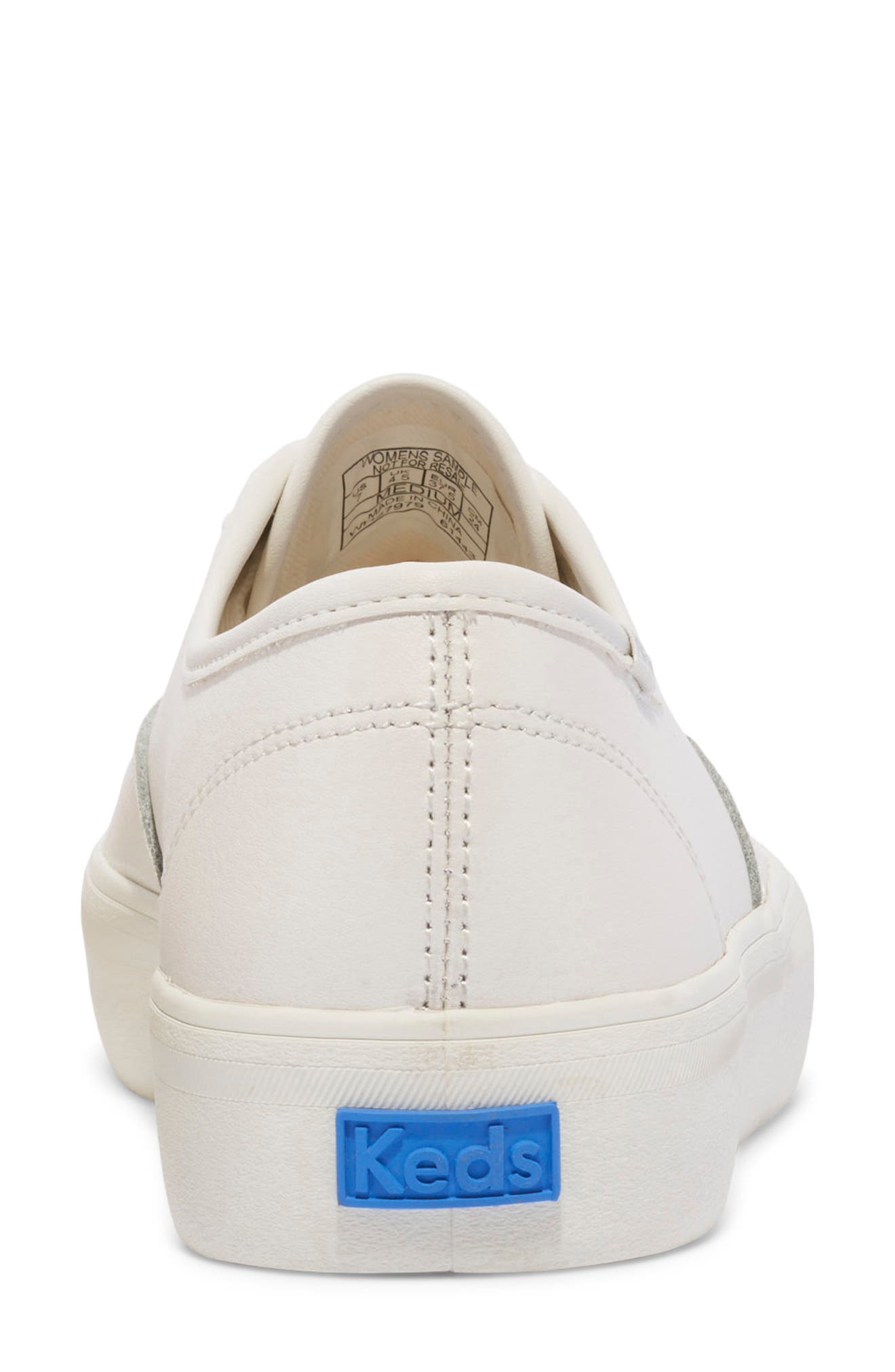 Keds<sup>®</sup> Champion Platform Sneaker, Alternate, color, White Leathe