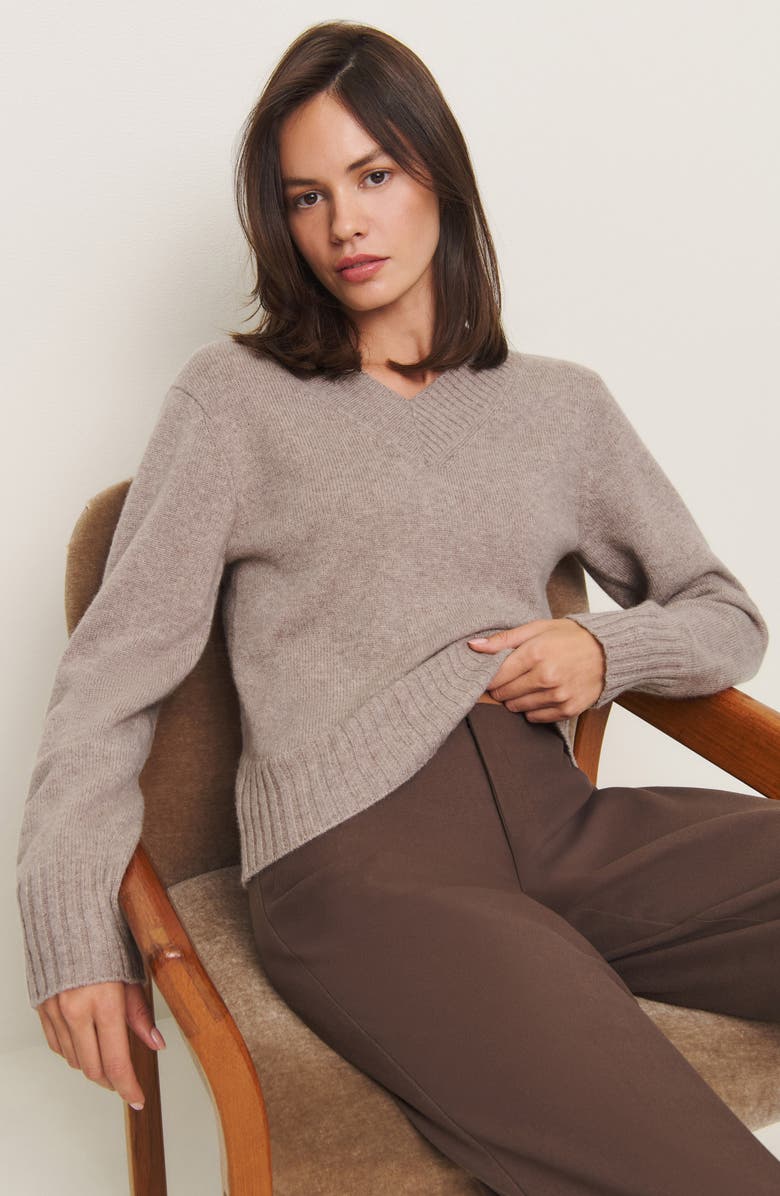 Reformation Dulce Recycled Cashmere Blend Sweater, Alternate, color,